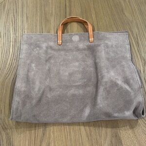 Clare V Simple Tote Dark Gray